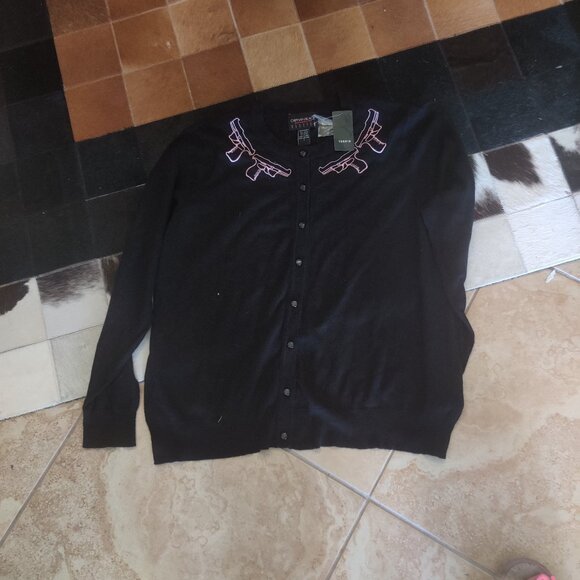 Torrid XOrphan Black Vintage Y2K cardigan 2x New